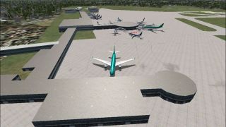 Screenshot 5 — Dublin Airport EIDW 2010 Scenery