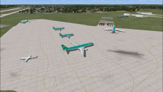 Screenshot 9 — Dublin Airport EIDW 2010 Scenery