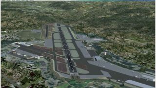 Screenshot 1 — Monterey Peninsula Airport Scenery
