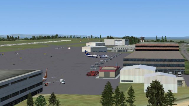 Screenshot 1 — Bristol International Airport Scenery