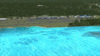Screenshot 2 — Reunion/St. Denis Airport Scenery