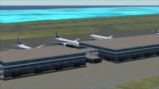 Screenshot 18 — Reunion/St. Denis Airport Scenery