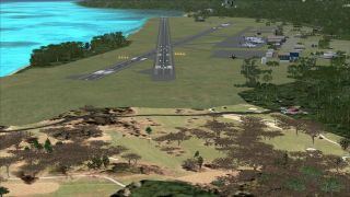 Screenshot 1 — Reunion/St. Denis Airport Scenery