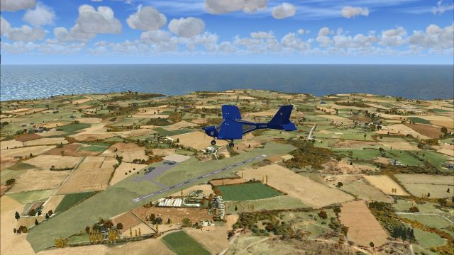 Screenshot 1 — LFEA Belle Ile Scenery