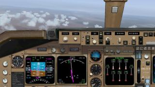 Screenshot 2 — Boeing 747-400 Panel