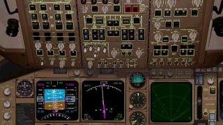 Screenshot 1 — Boeing 747-400 Panel