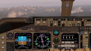 Screenshot 3 — Boeing 747-400 Panel