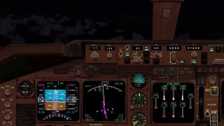Screenshot 5 — Boeing 747-400 Panel
