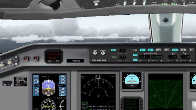 Screenshot 1 — Embraer Erj 170 Panel