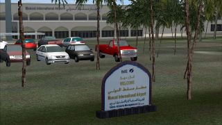 Screenshot 2 — Muscat International Airport Scenery