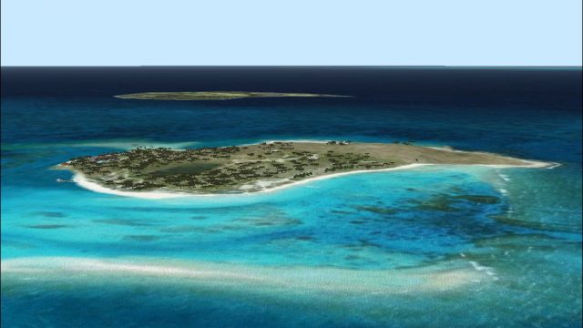 Screenshot 1 — Necker Island Scenery