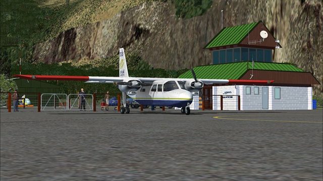 Screenshot 1 — Milford Sound Airport Scenery