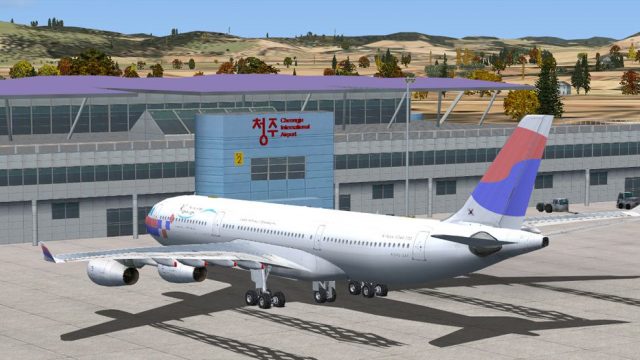 Screenshot 1 — Korea Airport Scenery