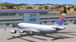 Screenshot 1 — Korea Airport Scenery