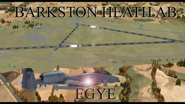 Screenshot 1 — RAF Barkston Heath AB Scenery