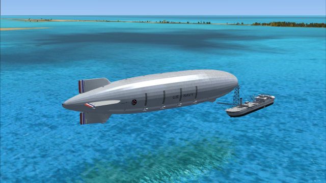 Screenshot 1 — USS Patoka AV-6 Scenery