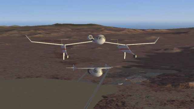 Screenshot 1 — Rutan Spaceship One