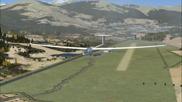 Screenshot 1 — Mont-Louis la Quillane Airport Scenery