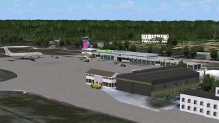 Screenshot 1 — Zanzibar Airport Scenery