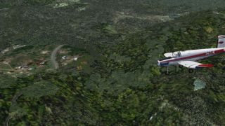 Screenshot 3 — Amazonia Air II "Small Jungle Villages" Scenery