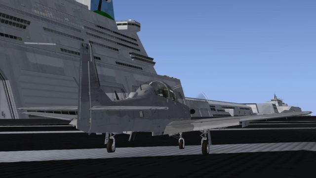 Screenshot 1 — Mobile Air Base MAB-03 Scenery