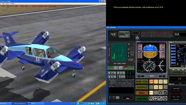 Screenshot 1 — Skycar M400 Productiontype