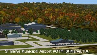 Screenshot 2 — St. Marys Municipal Airport Scenery