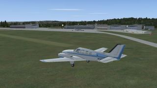 Screenshot 1 — Ensheim Airport Scenery