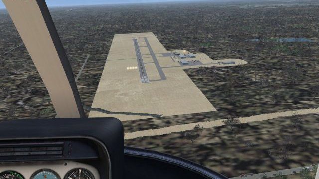 Screenshot 1 — Bolivar Municipal Airport Scenery