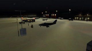 Screenshot 4 — Mountain View Airport Scenery