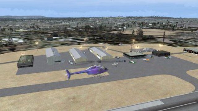 Screenshot 1 — Farmington Regional Airport Scenery
