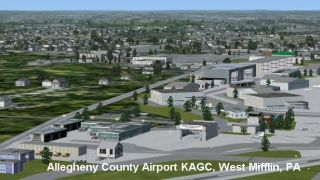 Screenshot 1 — Allegheny County Airport Scenery