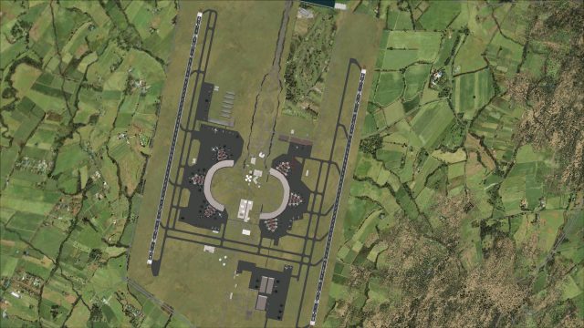 Screenshot 1 — Soekarno-Hatta International Airport Scenery