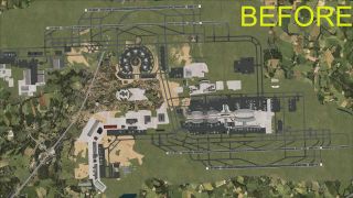 Screenshot 1 — Paris Charles de Gaulle Airport (CDG, LFPG) Scenery