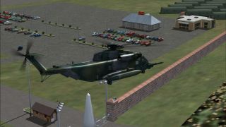 Screenshot 1 — Fictional Airbase In Canada Scenery
