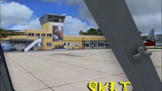 Screenshot 1 — Vasquez Cobo Airport Scenery