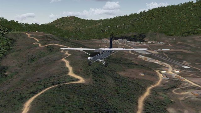 Screenshot 1 — Long Tieng - Air America Scenery