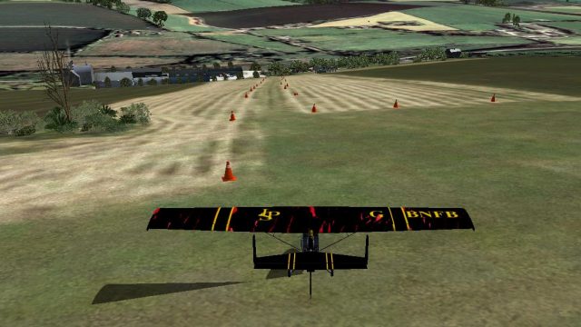 Screenshot 1 — Manton Airfield Scenery