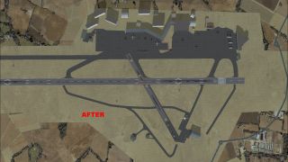 Screenshot 1 — Bristol Airport Scenery