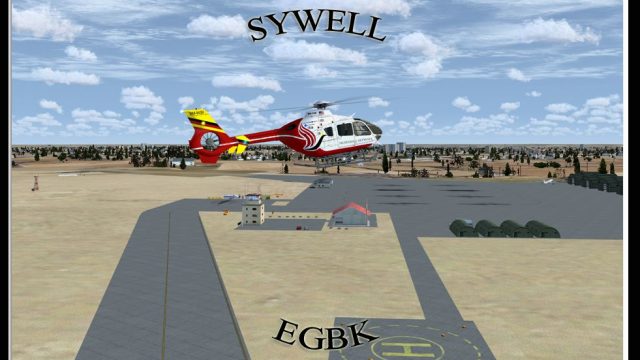 Screenshot 1 — Sywell Aerodrome Scenery