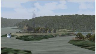 Screenshot 2 — Camopi Airport Scenery