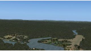 Screenshot 1 — Camopi Airport Scenery