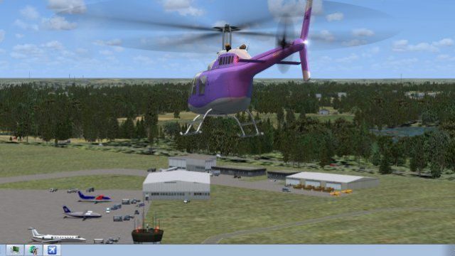 Screenshot 1 — Terre Haute International Airport Scenery