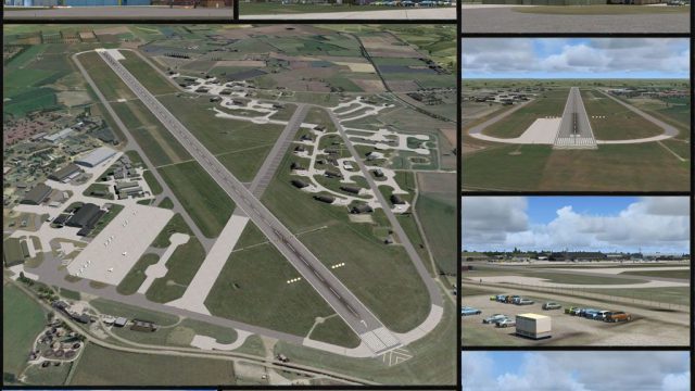 Screenshot 1 — RAF Coningsby Scenery