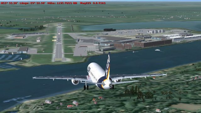 Screenshot 1 — EDHI Finkenwerder Scenery