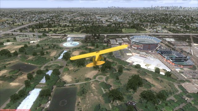 Screenshot 1 — Flushing Meadows Queens Scenery