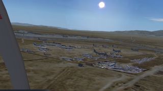 Screenshot 2 — Mojave Boneyard Scenery