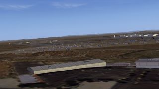 Screenshot 1 — Mojave Boneyard Scenery
