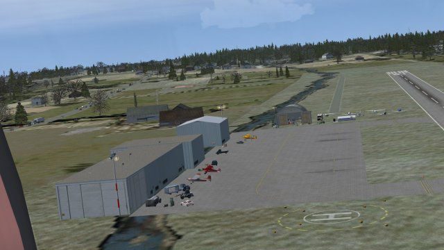 Screenshot 1 — Elbert County-Patz Field Scenery