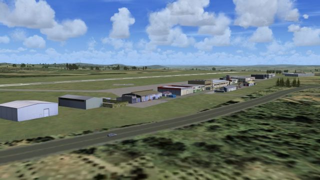 Screenshot 1 — Kassel Calden Airport Scenery